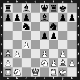1952 Liberation – Round 1 – Pilnik Aranda, Karla Constanza – 1/2-1/2 – Alexander, Conol Hugh – G1