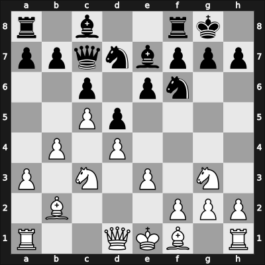 1952 Liberation – Round 1 – Karaklajic, Nikola – 1/2-1/2 – Matanovic, Aleksandar – G3