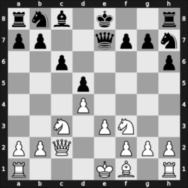 1952 Liberation – Round 16 – Gruenfeld, Ernst – 1/2-1/2 – Karaklajic, Nikola – G46