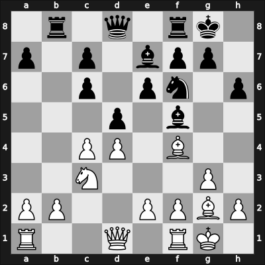 1952 Liverpool – Round 1 – Taimanov, Mark E – 1/2-1/2 – Bronstein, David I – G1