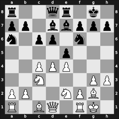 1952 Liverpool – Round 4 – Taimanov, Mark E – 1-0 – Mardle, Denis – G5