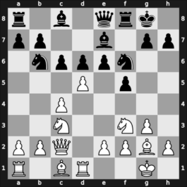 1952 Mar del Plata – Round 1 – Eliskases, Erich – 1-0 – Letelier Martner, Rene – G9