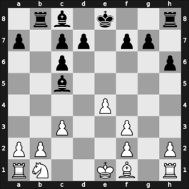 1952 Mar del Plata – Round 6 – Puiggros, Guillermo – 0-1 – Bolbochan, J. – G49