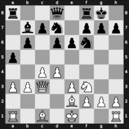 1952 Mar del Plata – Round 7 – Bolbochan, J. – 1/2-1/2 – Luckis, Marcos – G52