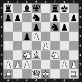 1952 Mar del Plata – Round 8 – Luckis, Marcos – 1/2-1/2 – Rossetto, Hector – G58