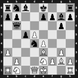 1952 Mar del Plata – Round 8 – Pinzon Solis, Felipe – 0-1 – Letelier Martner, Rene – G60