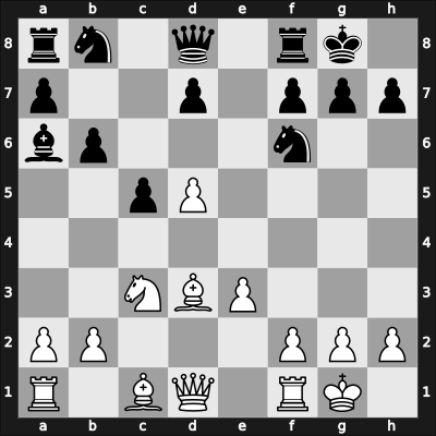 1952 Mar del Plata – Round 11 – Letelier Martner, Rene – 0-1 – Garcia Vera, Romeo – G78
