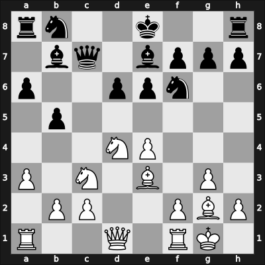 1952 Mar del Plata – Round 12 – Puiggros, Guillermo – 1/2-1/2 – Reinhardt, Enrique – G87