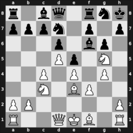 1952 Mar del Plata – Round 14 – Maderna, Carlos – 0-1 – Reinhardt, Enrique – G101