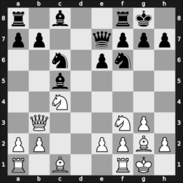 1952 Miedzyzdroje – Round 2 – Milev, Zdravko – 1/2-1/2 – Koch, Berthold – G6