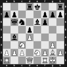 1952 Miedzyzdroje – Round 3 – Kuebart, Erich – 1/2-1/2 – Balanel, Ion – G14