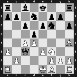 1952 Miedzyzdroje – Round 4 – Balanel, Ion – 1-0 – Tarnowski, Alfred – G22