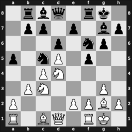 1952 Miedzyzdroje – Round 6 – Pytlakowski, Andrzej – 1/2-1/2 – Plater, Kazimierz – G33
