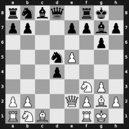 1952 Miedzyzdroje – Round 9 – Litmanowicz, Wladyslaw – 1/2-1/2 – Milev, Zdravko – G55