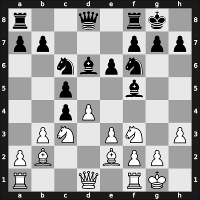 1952 Moscow – Round 1 – Yudovich, Mikhail sr – 0-1 – Ravinsky, Grigory – G13
