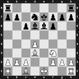 1952 Moscow Ch – Round 3 – Antoshin, Vladimir S – 1/2-1/2 – Flohr, Salo – G17