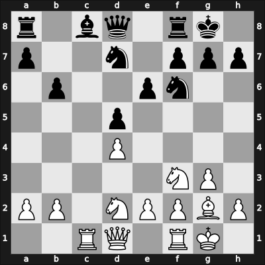 1952 Moscow Ch – Round 6 – Flohr, Salo – 1/2-1/2 – Chistiakov, Alexander – G32