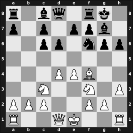 1952 Moscow Ch – Round 8 – Estrin, Yakov – 1/2-1/2 – Gusev, Yuri – G46