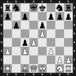 1952 Moscow RUS – Round 11 – Baranov, Aleksandr – 0-1 – Antoshin, Vladimir S – G8