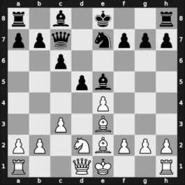 1952 Moscow RUS – Round ? – Aronin, Lev – 1/2-1/2 – Savljuk, V – G13