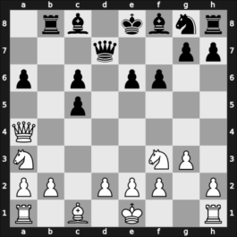 1952 Moskou ch-URS – Round 1 – Botvinnik, Mikhail – 1-0 – Goldenov, Boris P – G3