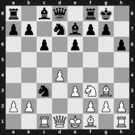 1952 Moskou ch-URS – Round 1 – Keres, Paul – 1-0 – Suetin, Alexey S – G20