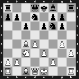 1952 Moskou ch-URS – Round 1 – Kan, Ilya A – 1-0 – Goldenov, Boris P – G25