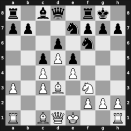 1952 Moskou ch-URS – Round 1 – Geller, Efim P – 1/2-1/2 – Suetin, Alexey S – G41