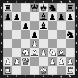 1952 Moskou ch-URS – Round 1 – Bronstein, David I – 1/2-1/2 – Keres, Paul Petrovich – G52