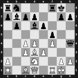 1952 Moskou ch-URS – Round 1 – Ilivitsky, Georgy A – 0-1 – Bivshev, Vasily – G63