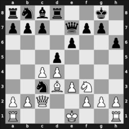 1952 Moskou ch-URS – Round 1 – Geller, Efim P – 0-1 – Moiseev, Oleg – G65