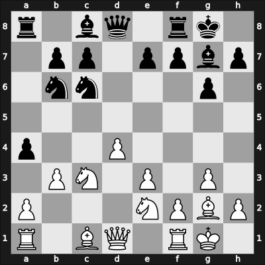 1952 Moskou ch-URS – Round 1 – Taimanov, Mark E – 0-1 – Suetin, Alexey S – G83