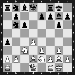 1952 Moskou ch-URS – Round 1 – Taimanov, M. – 1-0 – Kortchnoi, V. – G84