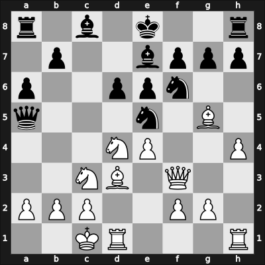 1952 Moskou ch-URS – Round 1 – Suetin, Alexey S – 1/2-1/2 – Ilivitsky, Georgy A – G104