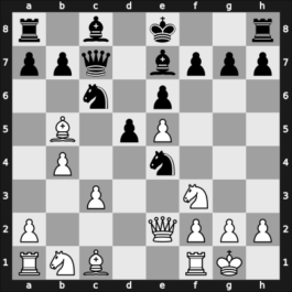 1952 Moskou ch-URS – Round 1 – Bronstein, David I – 1-0 – Aronin, Lev – G109