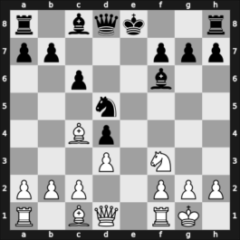 1952 Moskou ch-URS – Round 1 – Suetin, Alexey S – 1/2-1/2 – Tolush, Alexander – G125