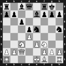 1952 New York m – Round 3 – Reshevsky, Samuel – 1/2-1/2 – Gligorić, Svetozar – G3