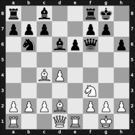 1952 Guetersloh (OWL Ch) – Round 5 – Lachmann, Hans G – 0-1 – Juergens Norbert – G15