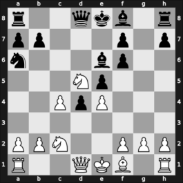 1952 Olympiad Helsinki (Finland) – Round 1 – Van Scheltinga, Theo – 1/2-1/2 – Book, Eero – G4