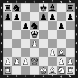 1952 POL-ch10 – Round 3 – Gawlikowski, Stanislaw – 0-1 – Sowinski, Jerzy – G18