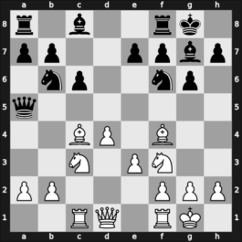 1952 POL-ch10 – Round 4 – Szukszta, Janus – 1-0 – Witkowski, Stefan – G27