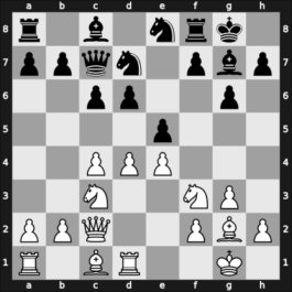 1952 POL-ch10 – Round 6 – Regedzinski, Teodor – 1/2-1/2 – Dworzynski, Roman – G43