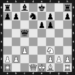 1952 POL-ch10 – Round 15 – Makarczyk, Kazimierz – 1-0 – Blaszczak, Czeslaw – G110