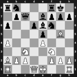 1952 POL-ch10 – Round 19 – Tarnowski, Alfred – 0-1 – Gadalinski, Jan – G136
