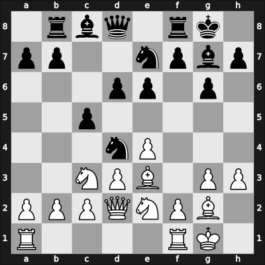 1952 POL-ch10 – Round 20 – Witkowski, Stefan – 0-1 – Szapiel, Henryk – G145