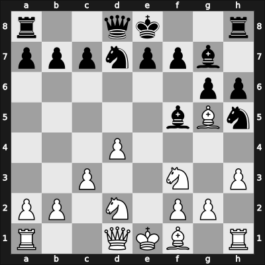 1952 POL-ch10 – Round 21 – Makarczyk, Kazimierz – 1-0 – Grynfeld, Izaak – G154