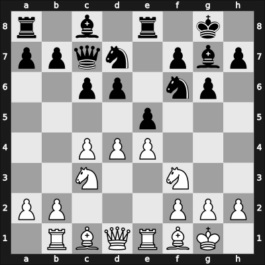 1952 Paignton Premier 2nd – Round 7 – Barden, Leonard – 1/2-1/2 – Wood, Baruch – G17