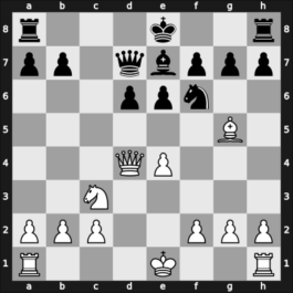 1952 Rio de Janeiro – Round 6 – De Souza Mendes, Joao – 1/2-1/2 – German, Eugenio – G33