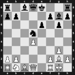 1952 Rio de Janeiro – Round 7 – Trifunovic, Petar – 1/2-1/2 – Rossetto, Hector – G35