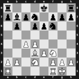 1952 Rio de Janeiro – Round 8 – Eidelman Mauricio – 1/2-1/2 – Bauza, Lorenzo – G44